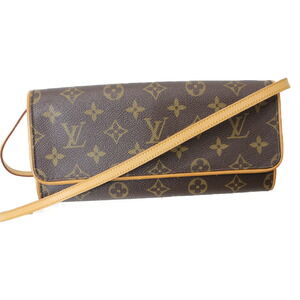LOUIS VUITTON Pochette Twin Monogram Shoulder Bag